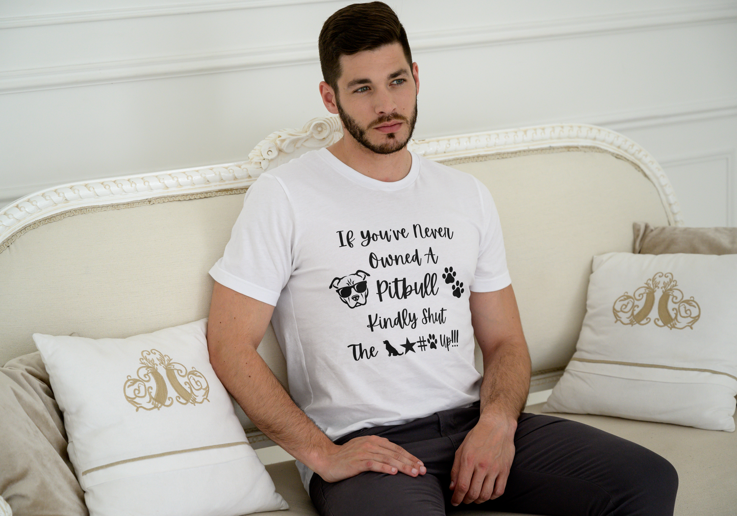 IF YOU'VE NEVER OWNED A PITBULL Unisex Softstyle T-Shirt